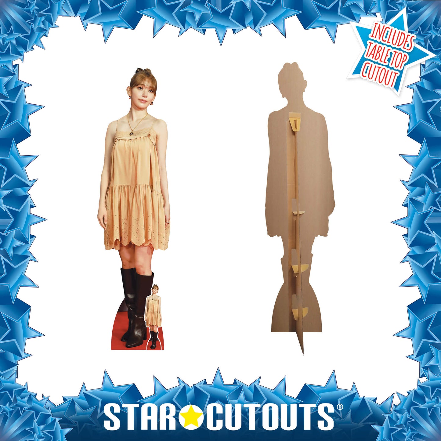 CS1209 Sakura Miyawaki  Cardboard Cut Out Height 170cm