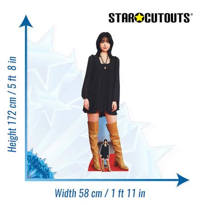 CS1210 Hong Eun-chae  Cardboard Cut Out Height 172cm