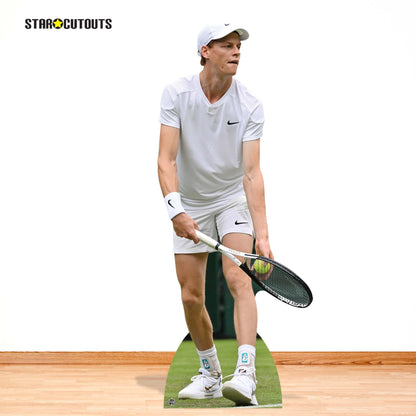 CS1212 Jannik Sinner -Tennis Player Cardboard Cut Out Height 191cm