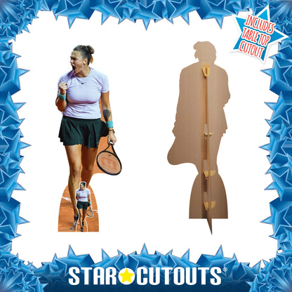 CS1213 Aryna Sabalenka - Tennis Player Cardboard Cut Out Height 183cm