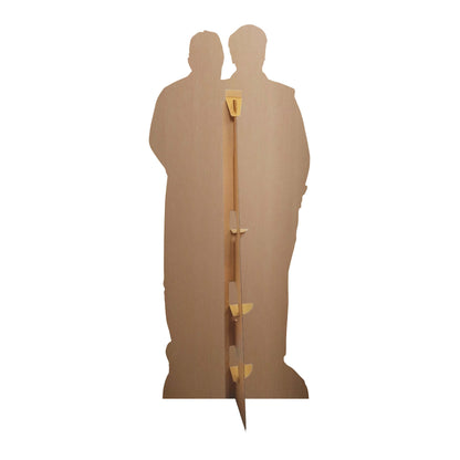 CS1214 Michael Caine and Morgan Freeman Cardboard Cut Out Height 189cm