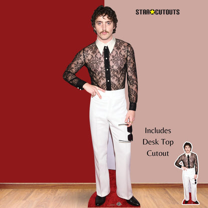 CS1221 Benson Boone Lace Shirt  Cardboard Cut Out Height 185cm