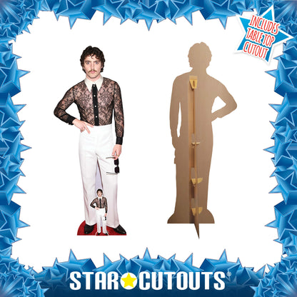 CS1221 Benson Boone Lace Shirt  Cardboard Cut Out Height 185cm