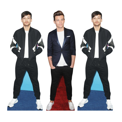 CS1231 Louis Tomlinson Shelf Top Cutout Pack of Three  Cardboard Cutouts Height 31cm