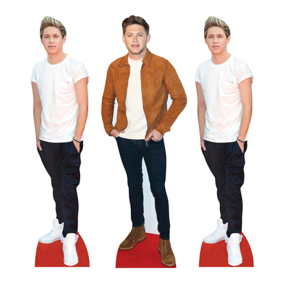 CS1232  Niall Horan Shelf Top Cutout Pack of Three  Cardboard Cutouts Height 31cm