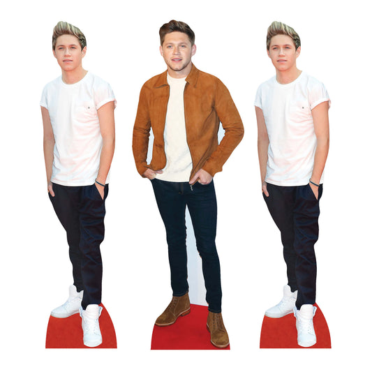 CS1232  Niall Horan Shelf Top Cutout Pack of Three  Cardboard Cutouts Height 31cm