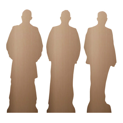 CS1233  Tom Hardy Shelf Top Cutout Pack of Three  Cardboard Cutouts Height 31cm