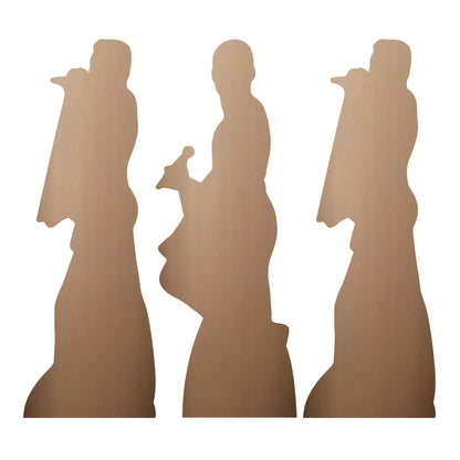 CS1241 Freddie Mercury Shelf Top Cutout Pack of Three  Cardboard Cutouts Height 31cm