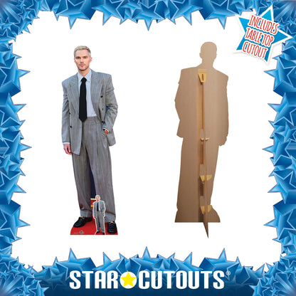 CS1242 Nicholas Hoult Cardboard Cutout Height 191cm