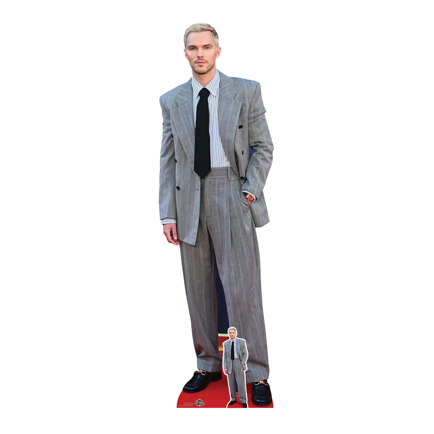 CS1242 Nicholas Hoult Cardboard Cutout Height 191cm