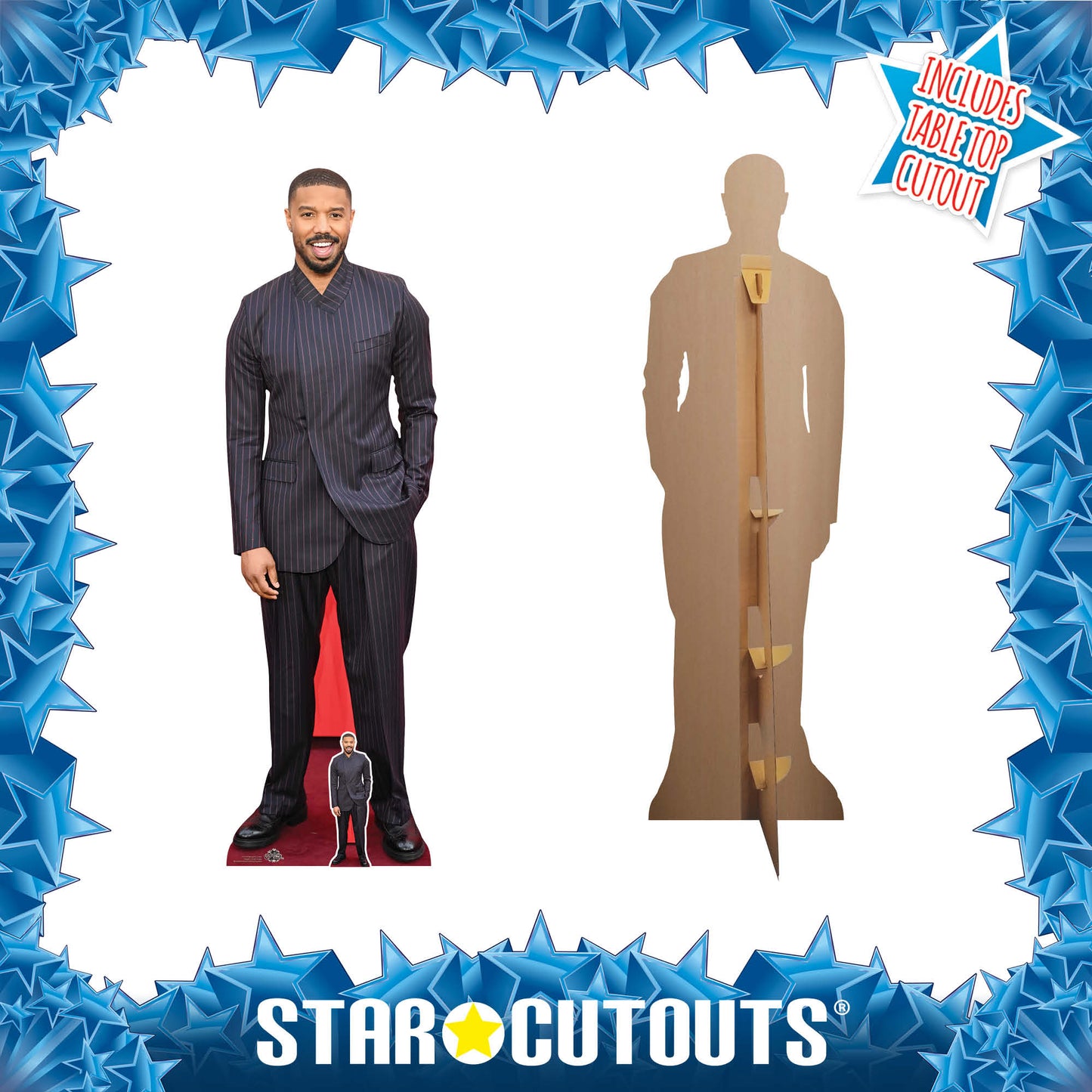 CS1244 Michael B. Jordan Cardboard Cutout Height 184cm