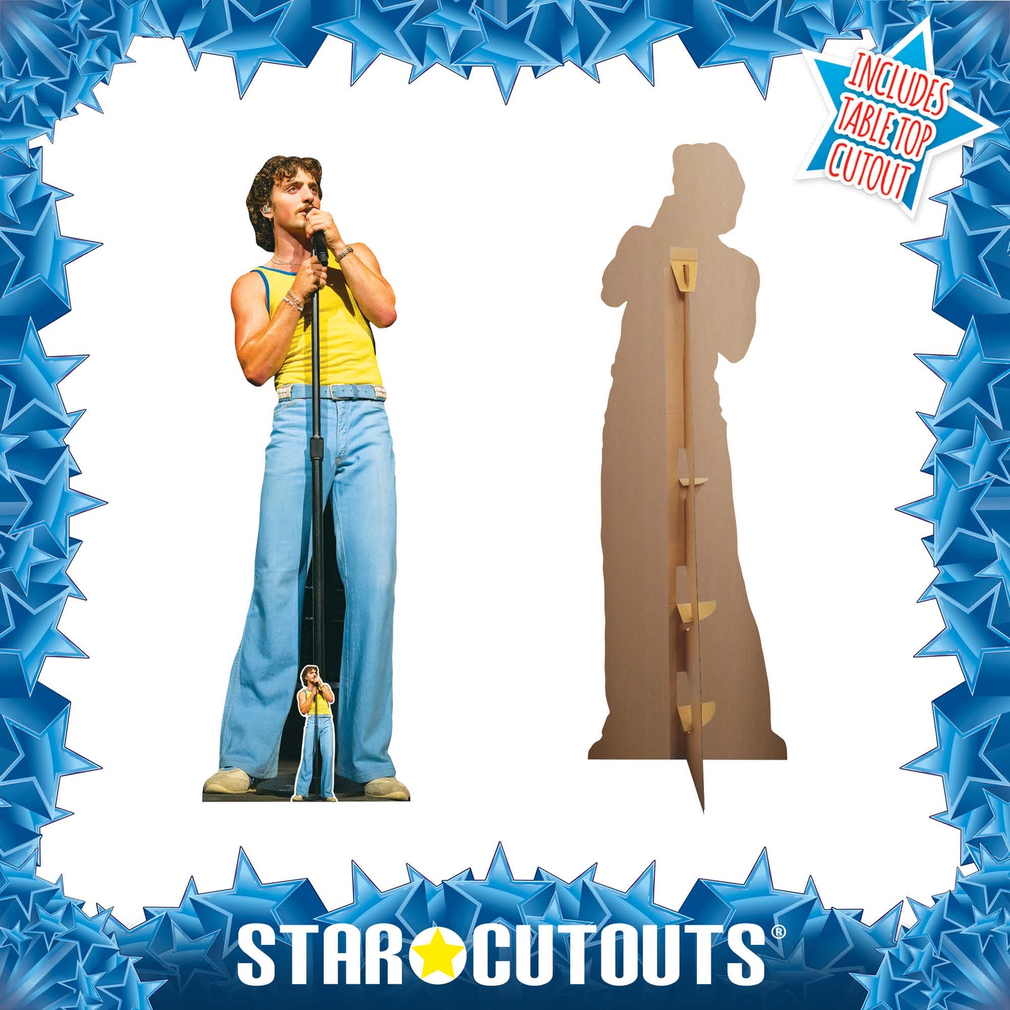 CS1247 Benson Boone Singing Cardboard Cutout Height 178cm