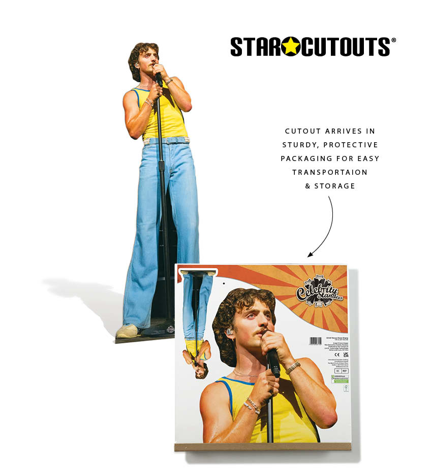 CS1247 Benson Boone Singing Cardboard Cutout Height 178cm