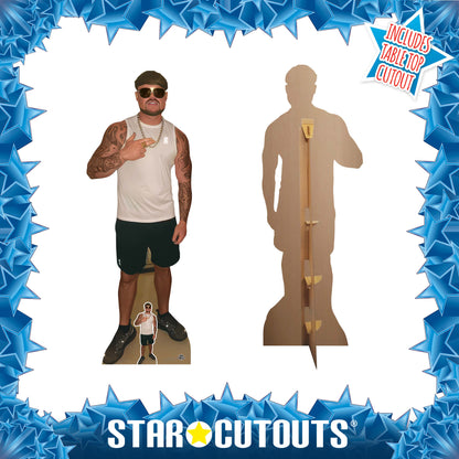CS1250 Ibiza Final Boss Cardboard Cutout Height 182cm