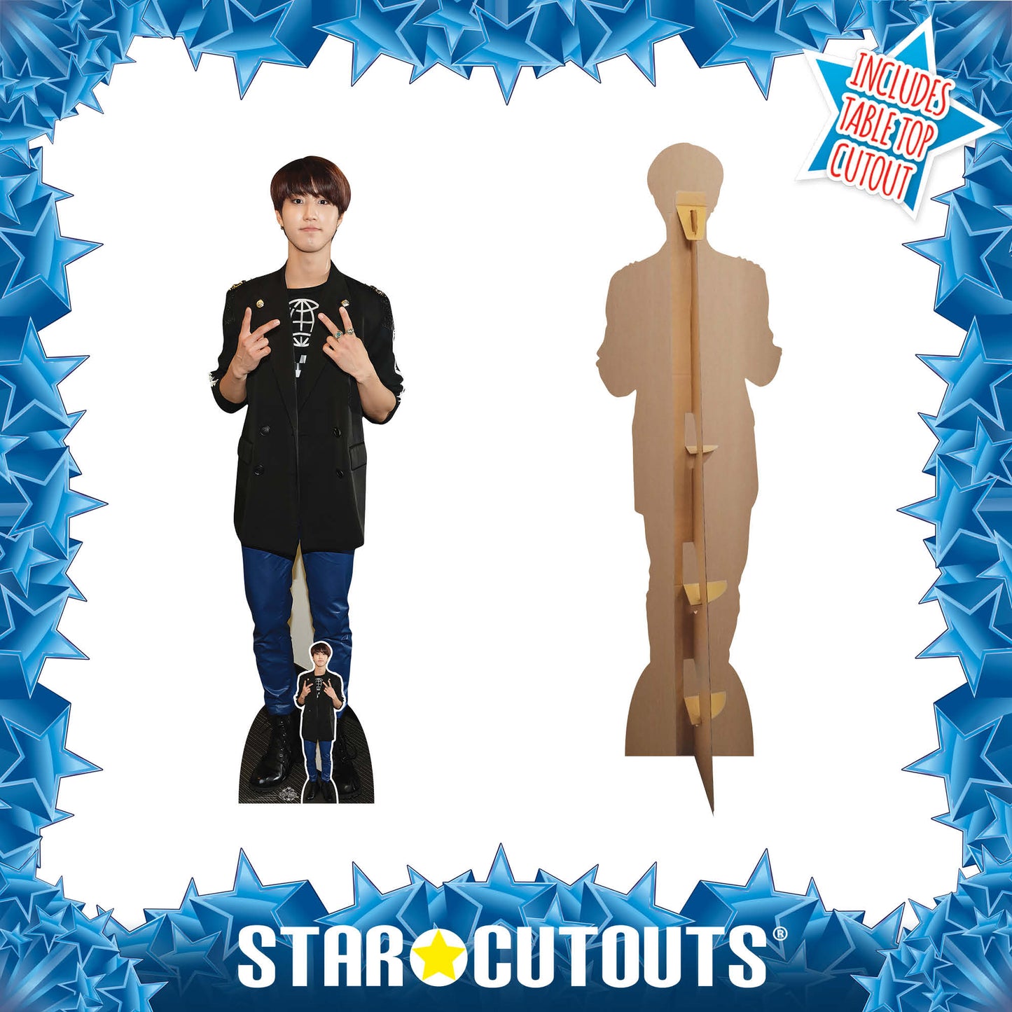CS1252 Han Cardboard Cut Out Height 170cm
