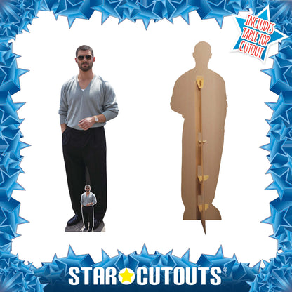 CS1259 David Corenswet Cardboard Cut Out Height 194cm