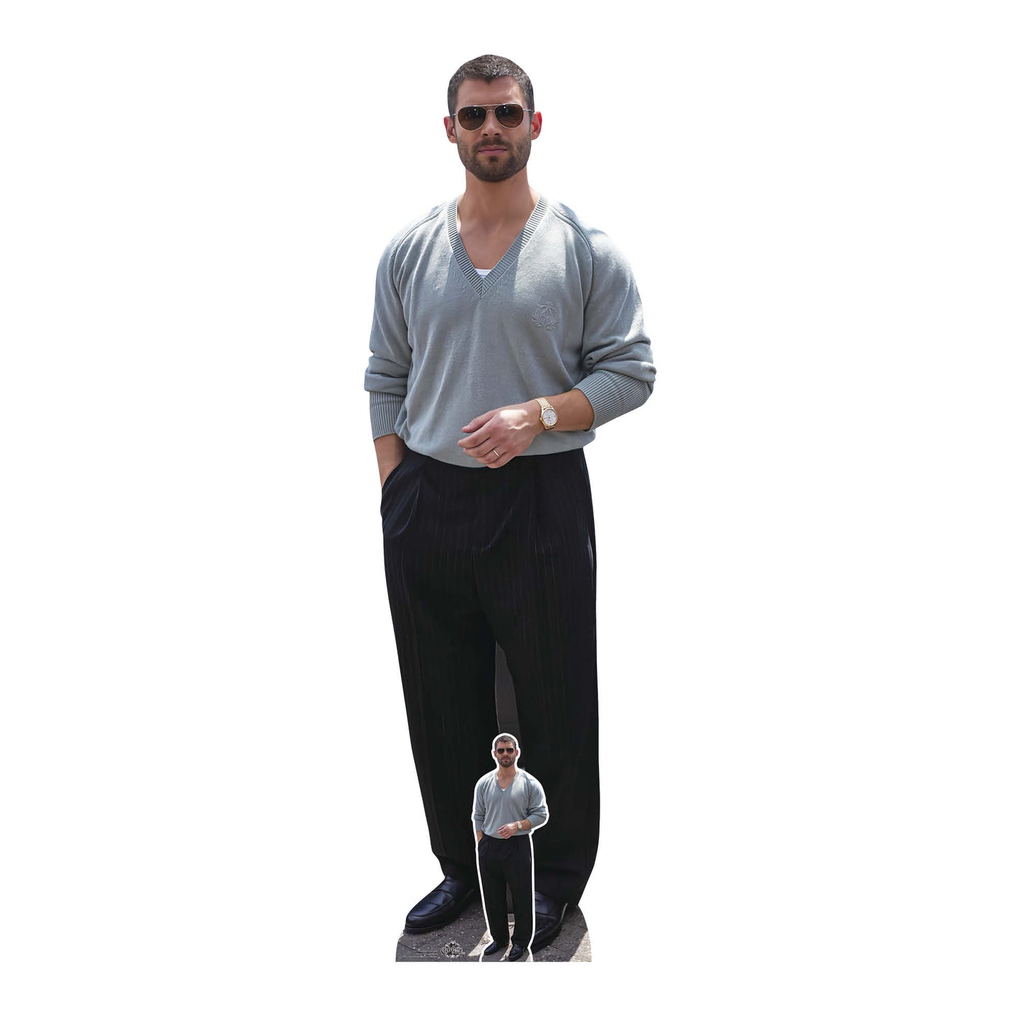 CS1259 David Corenswet Cardboard Cut Out Height 194cm