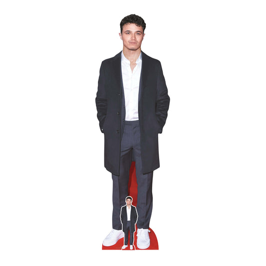 CS1261 Lando Norris Suit  Cardboard Cut Out Height 179cm