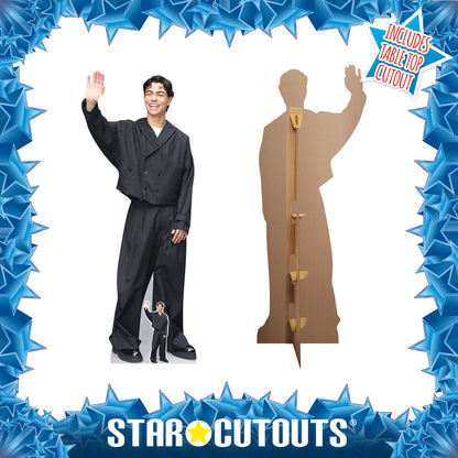 CS1263 Malachi Barton Black Outfit Cardboard Cutout Height 193cm