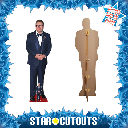 CS1267 Alan Carr Cardboard Cutout Height 184cm