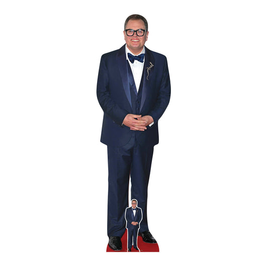 CS1267 Alan Carr Cardboard Cutout Height 184cm