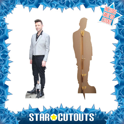 CS1277 Mark Feehily Cardboard Cutout Height 181cm