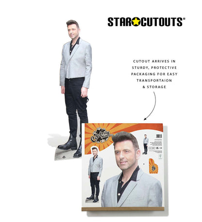 CS1277 Mark Feehily Cardboard Cutout Height 181cm