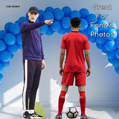 CS1284 Thomas Tuchel Football Manager Cardboard Cutout Height 191cm