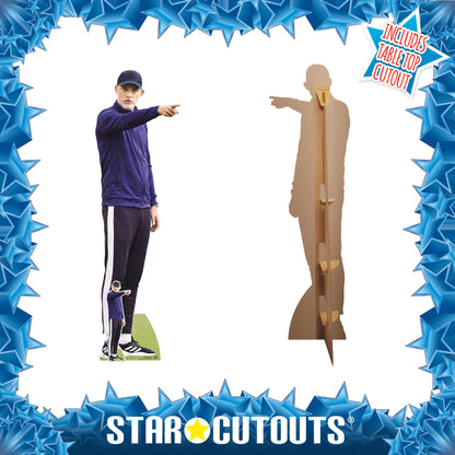 CS1284 Thomas Tuchel Football Manager Cardboard Cutout Height 191cm