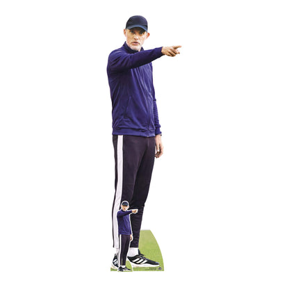 CS1284 Thomas Tuchel Football Manager Cardboard Cutout Height 191cm