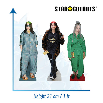 CS1395 B Eilish Shelf Top Pack Cardboard Cut Outs Height 31cm