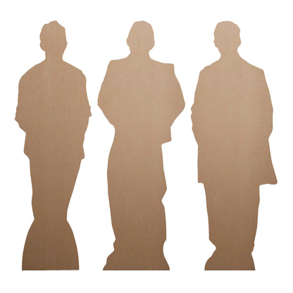 CS1396 Jonathan Bailey Trio Shelf Top Pack Cardboard Cutouts Height 30cm