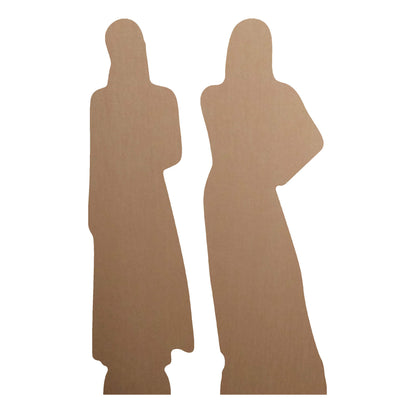 CS1400 Lisa Jisoo Black Pink Duo Shelf Top Pack Cardboard Cutouts Height 31cm