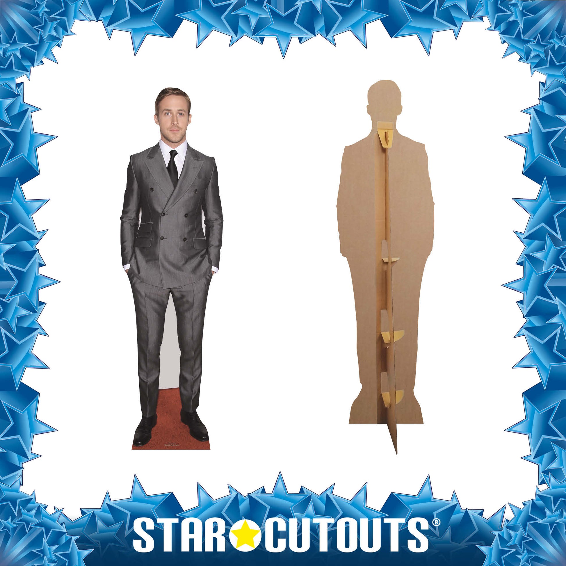 CS569 Ryan Gosling Height 185cm Lifesize Cardboard Cutout Star Cutouts CS569 Ryan Gosling Height 185cm Lifesize Cardboard Cutout Star Cutouts