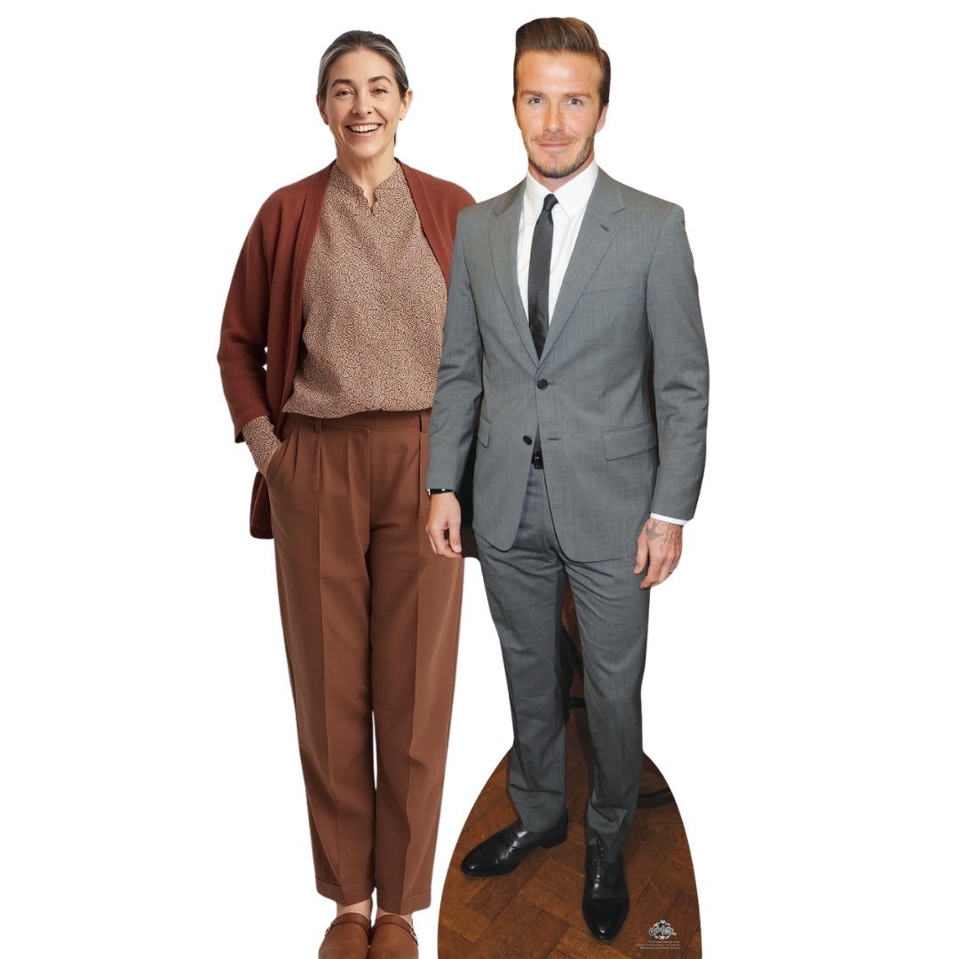 CS574 David Beckham (Suit) Height 179cm Lifesize Cardboard Cutout