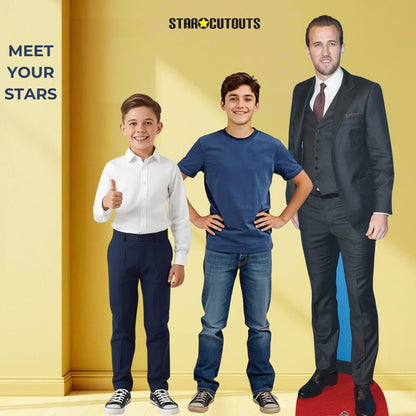 CS740 Harry Kane Footballer World Cup 2026 Height 187cm Lifesize Cardboard Cut Out With Mini