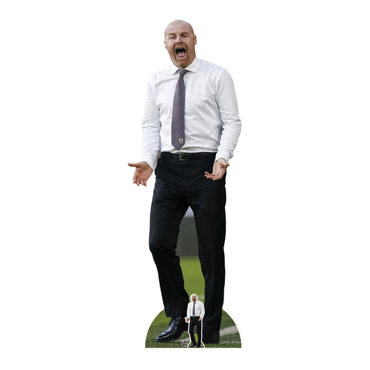 CS941 Sean Dyche Football Manager Height 183cm Lifesize Cardboard Cut Out With Mini