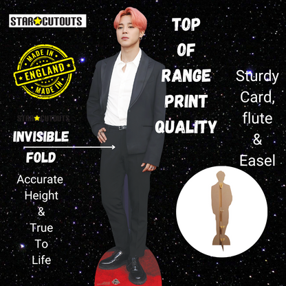 CS960 Jimin Park Ji-min Bangtan Boys Smart Jacket Height 175cm Lifesize Cardboard Cut Out With Mini