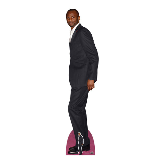 CS965 Patrick Vieira Football Manager Height 193cm Lifesize Cardboard Cut Out With Mini