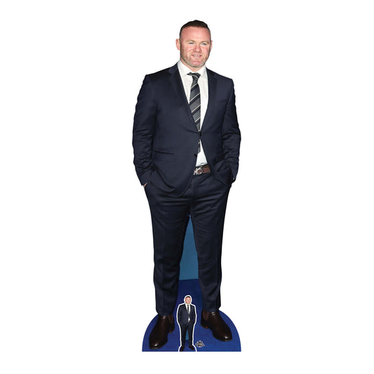 CS995 Wayne Rooney Height 177cm Lifesize Cardboard Cut Out With Mini