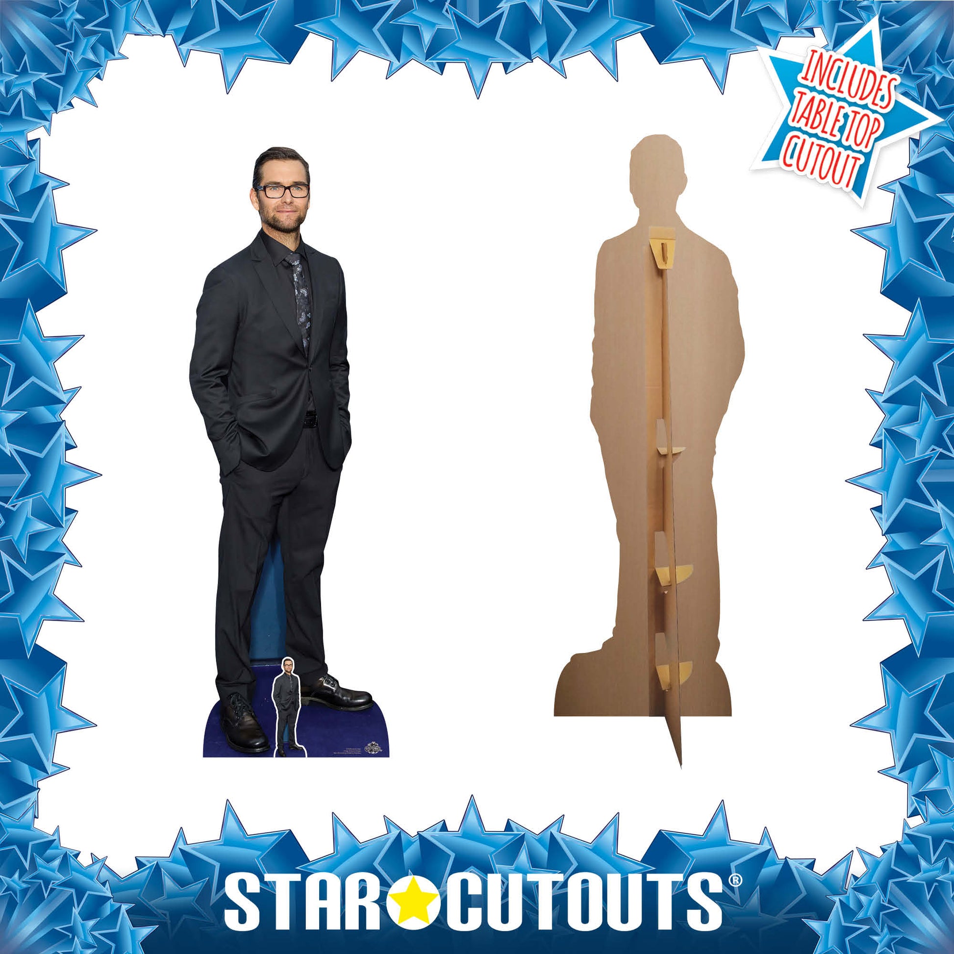CS998 Antony Starr Height 181cm Lifesize Cardboard Cut Out With Mini ...