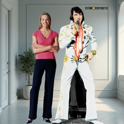 SC573 Elvis Presley Viva Las Vegas Cardboard Cut Out Height 178cm