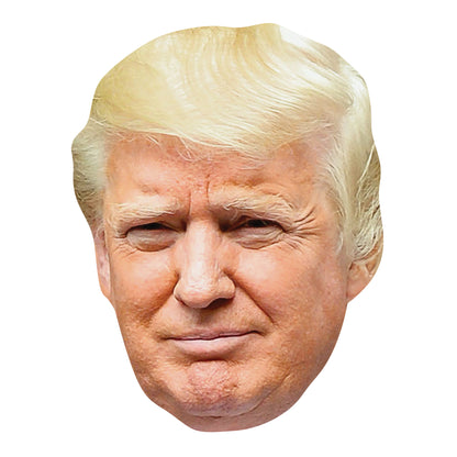 GH001 Donald Trump Giant Head Cardboard Cut Out Height 74cm