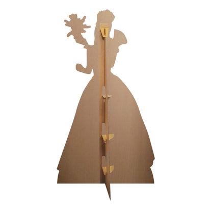 Back of Glinda Ariana Grande Wicked for Good Cardboard Cutout Birthday Decoration