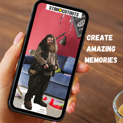 SC1964 Hagrid Star Mini Cardboard Cut Out Height 91cm