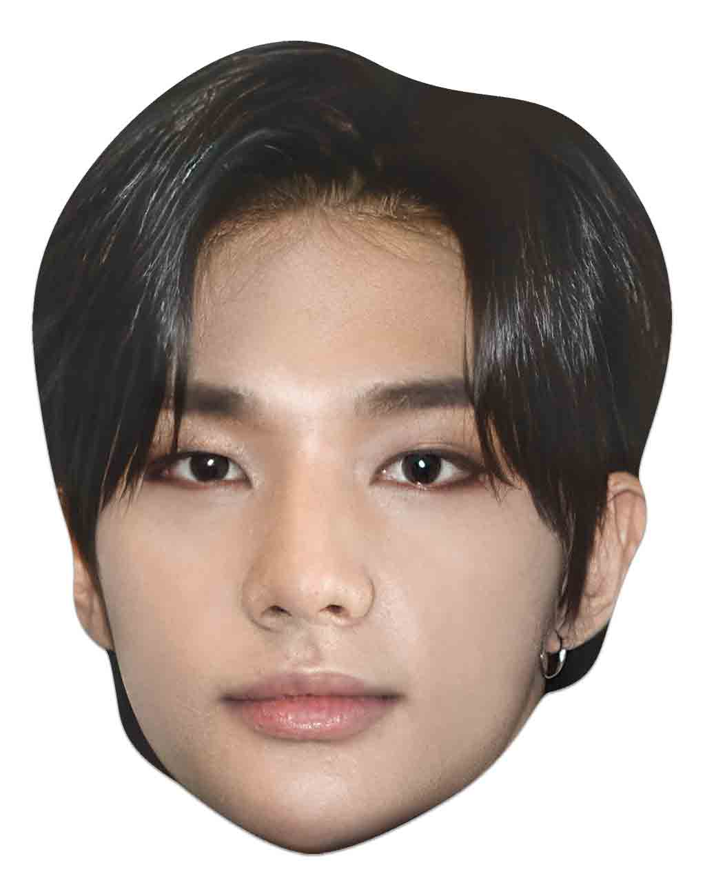 Hyunjin Fun Face Mask for KPOP and Stray Kids Fans