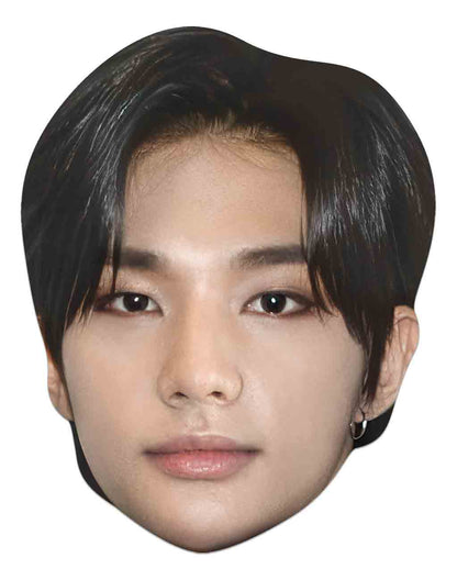 Hyunjin Fun Face Mask for KPOP and Stray Kids Fans
