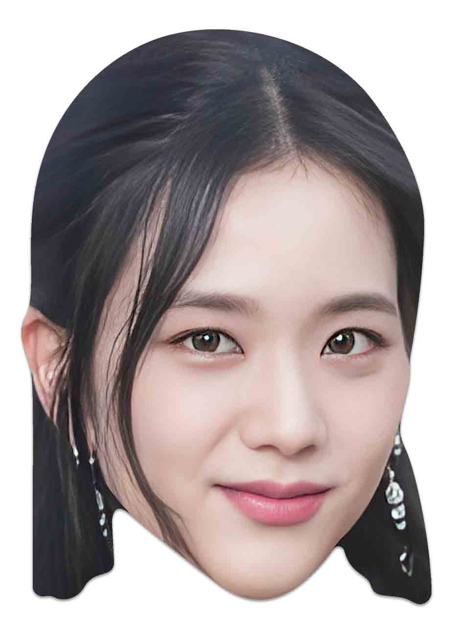 Jisoo Black Pink Kpop Face Mask for Fans and Collectors