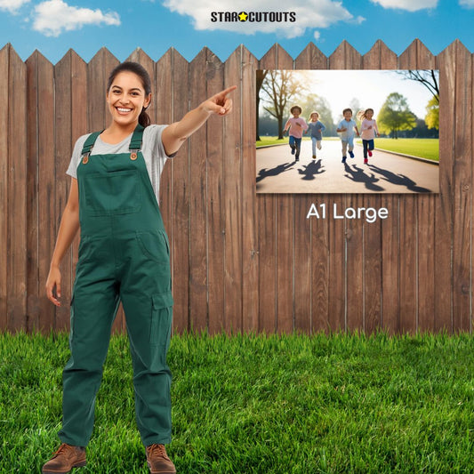 SCCORREX001 - A1 Large Printed Rigid Rectangle Board on Correx -  Poster, Sign Cardboard Cut Out Height 59.4cm