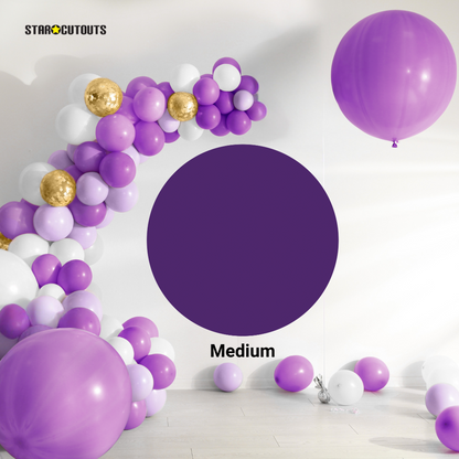 Circle Signs Plain - Choose Colour, Size & Material